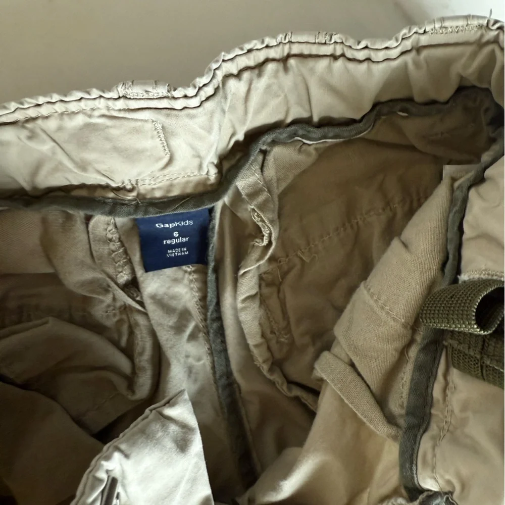 Gap Kids Boys Shorts Size 6 Regular Tan Cargo Shorts